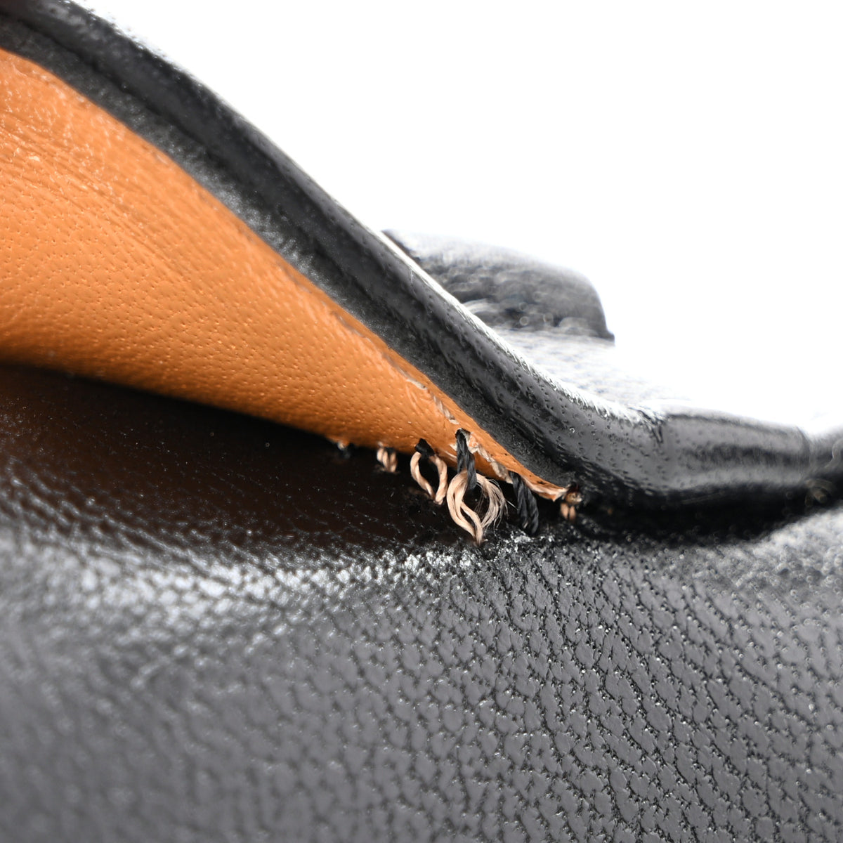 Gucci Goatskin Womens Horsebit Mid-Heel Loafers 39.5 Black 10 of 11