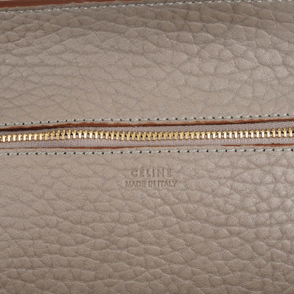 Celine Crisped Calfskin Small Tie Knot Tote Medium Grey 6 of 7