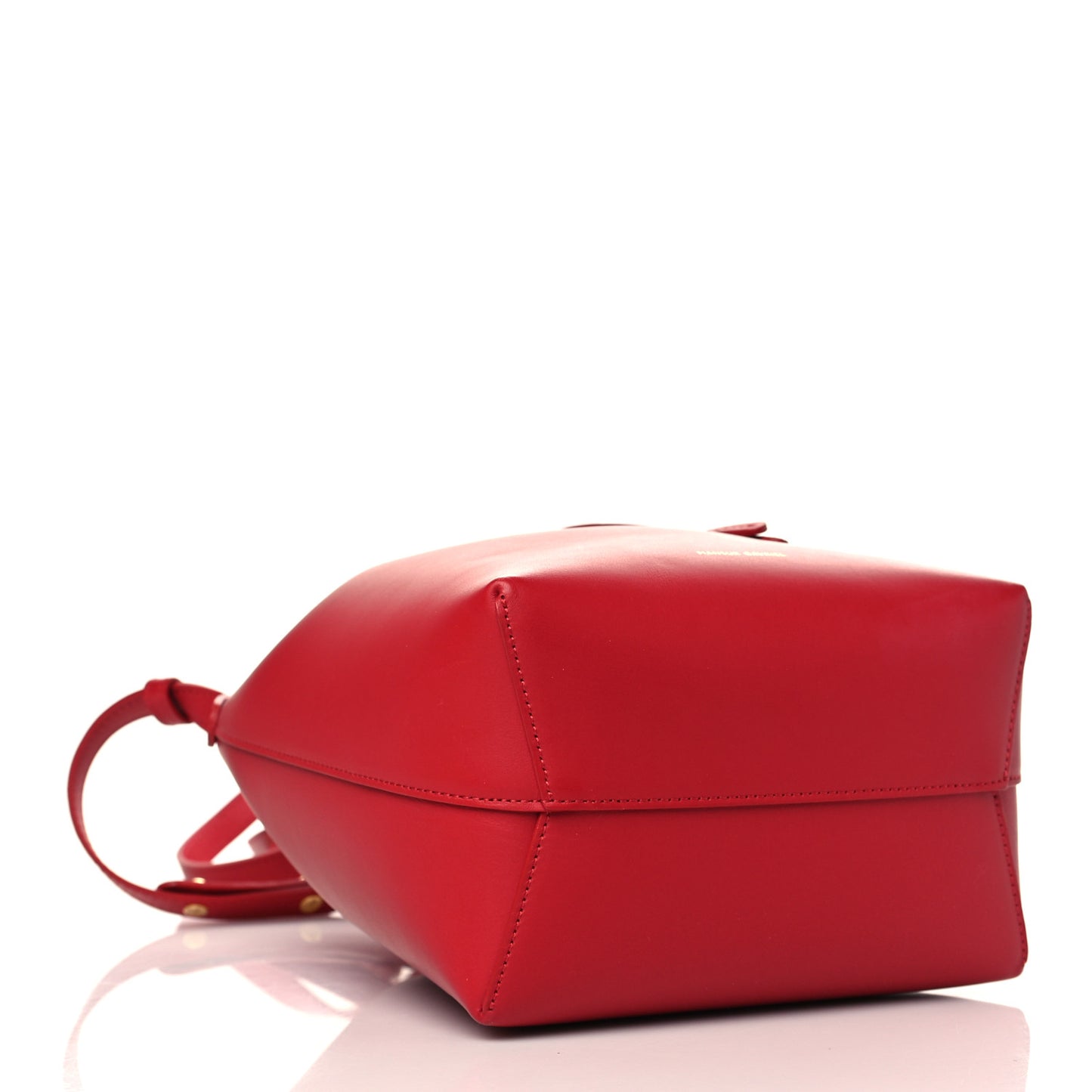 Calfskin Mini Bucket Bag Flamma