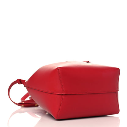 Mansur Gavriel Calfskin Mini Bucket Bag Flamma 4 of 7