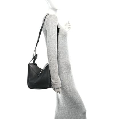 Loewe Calfskin Medium Hammock Shoulder Bag Black 2 of 9