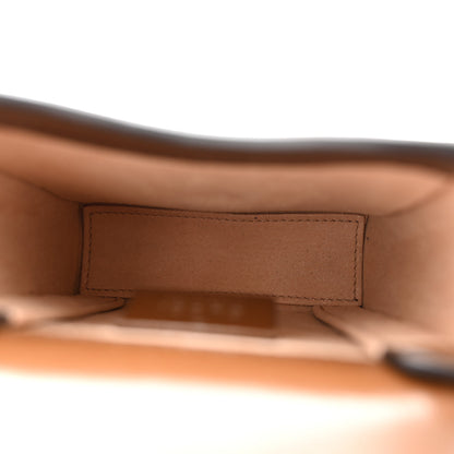 Gucci GG Supreme Monogram Mini Horsebit 1955 Crossbody Bag Beige Brown Sugar 5 of 10