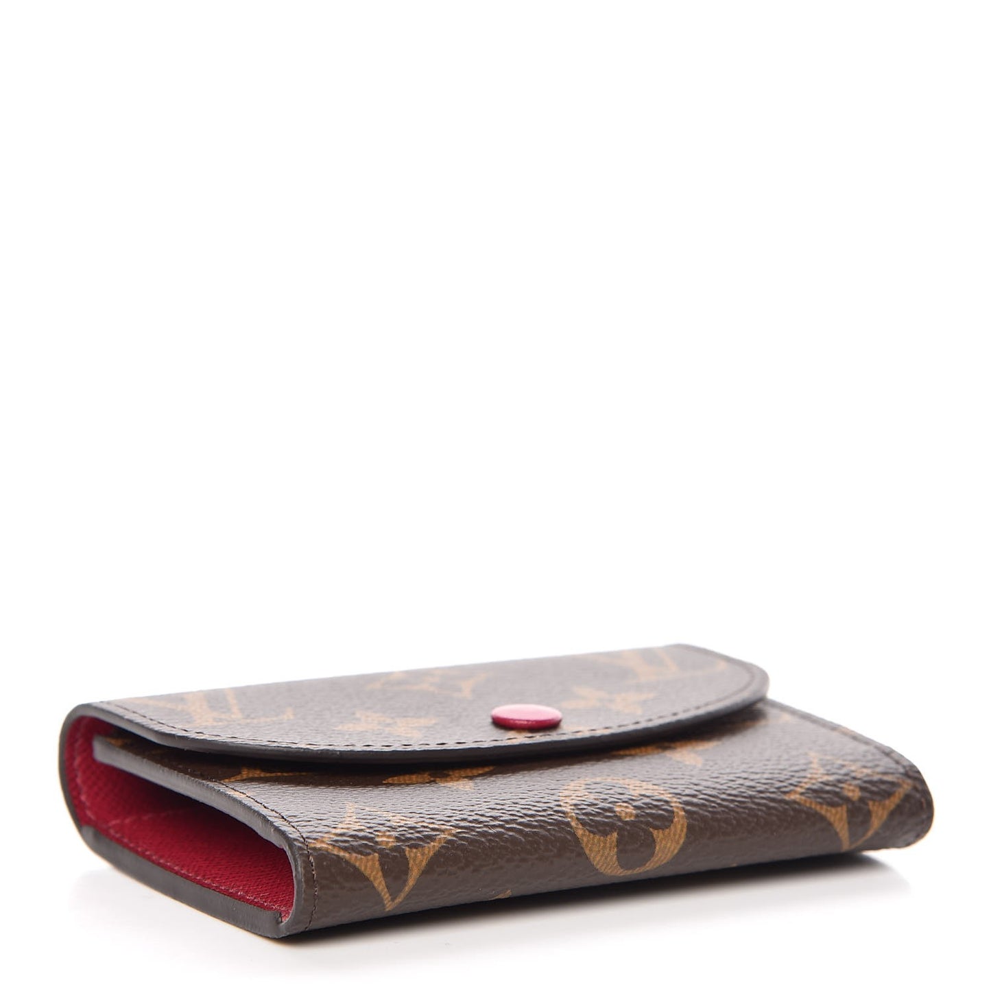 Monogram Rosalie Coin Purse Fuchsia
