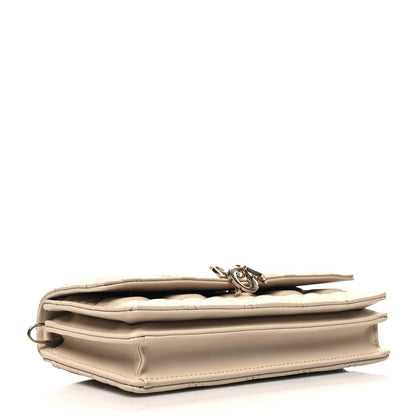 Christian Dior Lambskin Cannage Mini My Dior Bag Sand 4 of 12