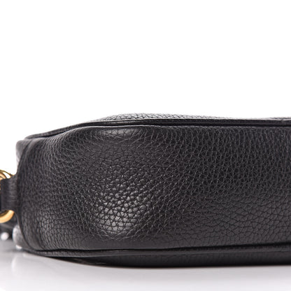 Gucci Pebbled Calfskin Mini Soho Disco Bag Black 8 of 10