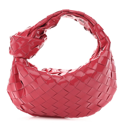 Bottega Veneta Patent Nappa Intrecciato Mini Jodie Candy Stripe 1 of 10