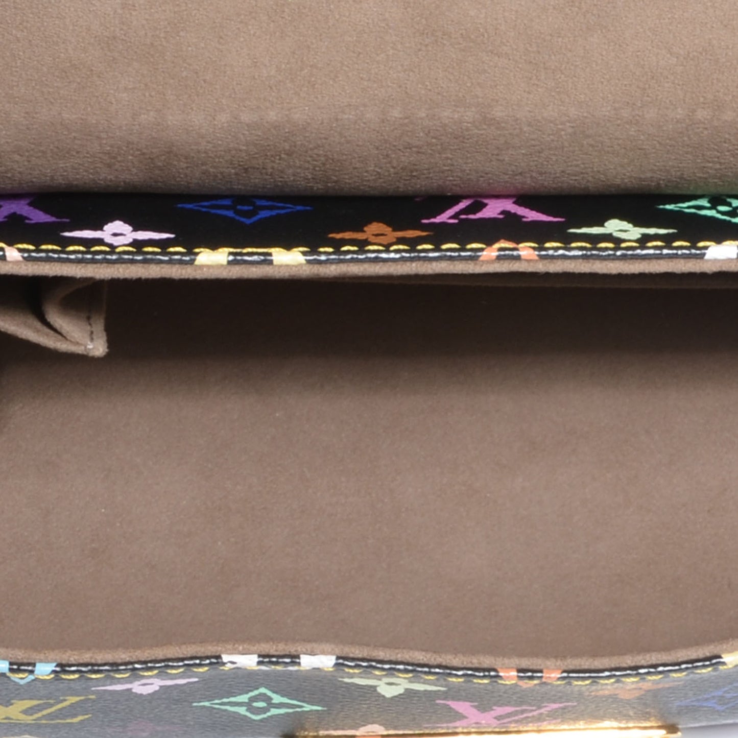 Monogram Multicolor Beverly MM Black