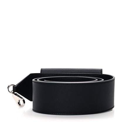 Hermes Swift Epsom Pocket Kelly Shoulder Strap Black 2 of 5