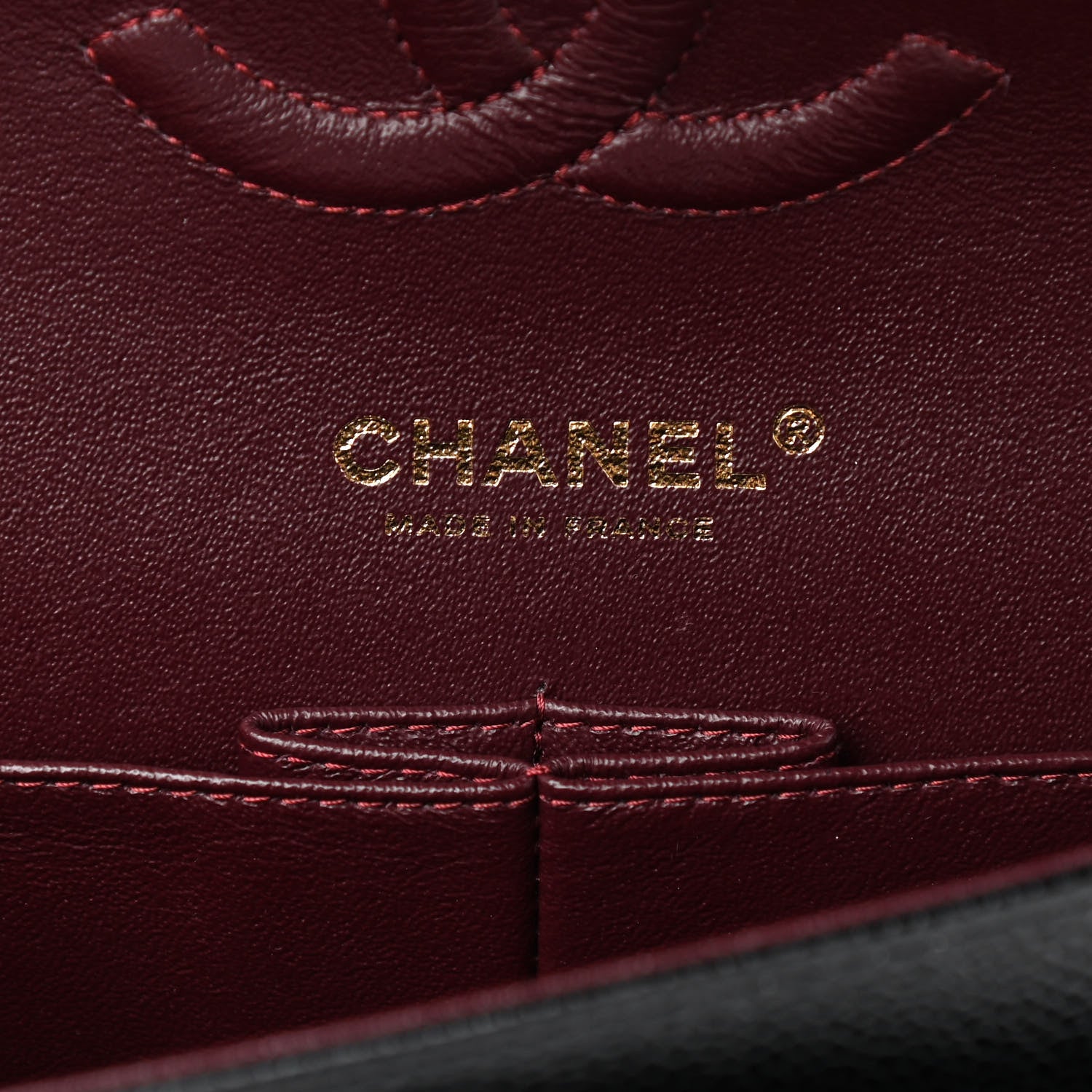 Chanel Caviar Quilted Medium Double Flap Black 6 of 14