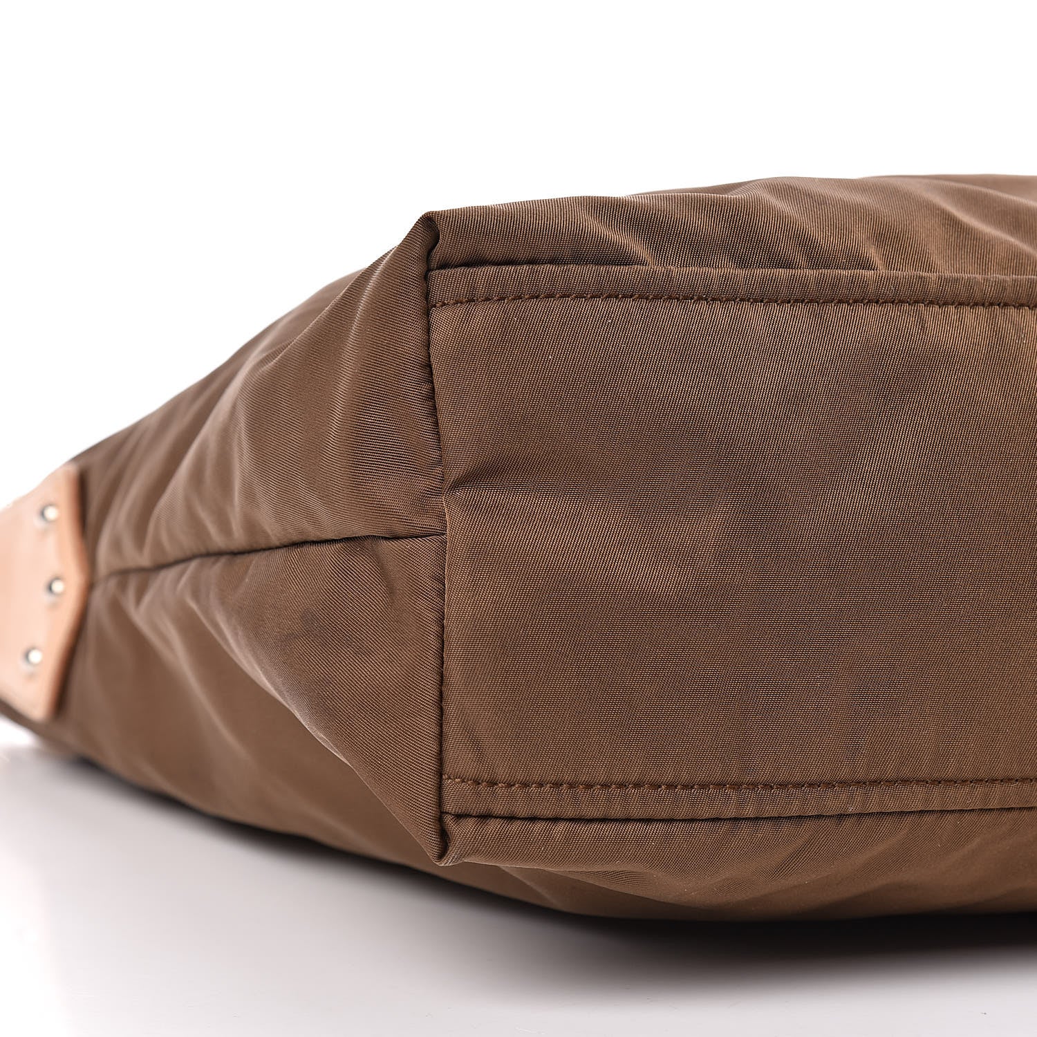 Prada Tessuto Nylon Jacquard Logo Hobo Bruciato 12 of 14