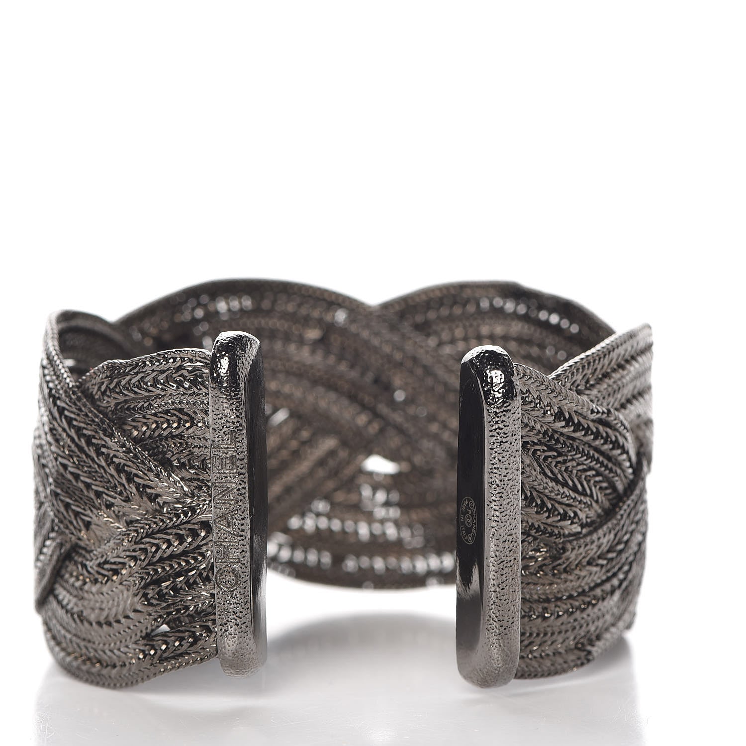Chanel Ruthenium Cuff Bracelet 3 of 4