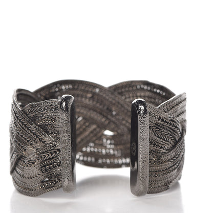 Chanel Ruthenium Cuff Bracelet 3 of 4