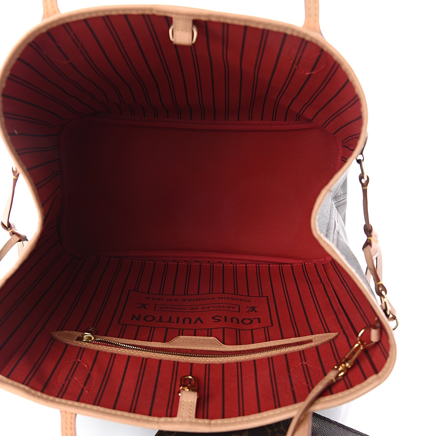 Louis Vuitton Monogram Neo Neverfull MM Cherry 4 of 8