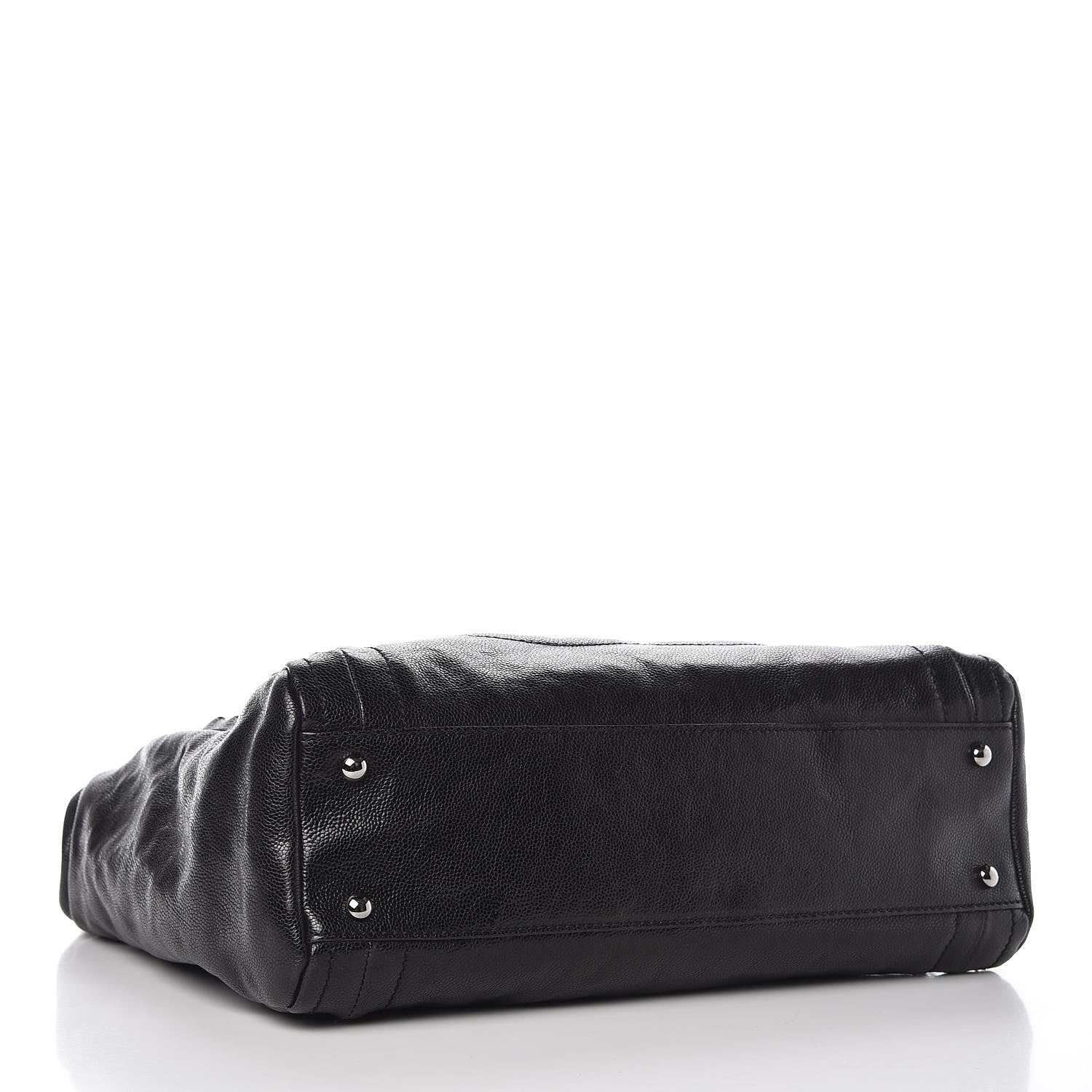 Chanel Glazed Caviar Modern Chain Tote Black 4 of 7