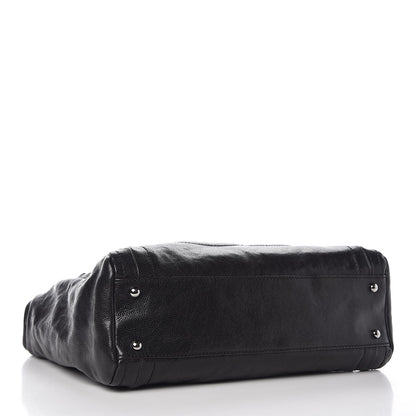 Chanel Glazed Caviar Modern Chain Tote Black 4 of 7