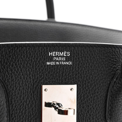 Hermes Togo Birkin 35 Black 6 of 8