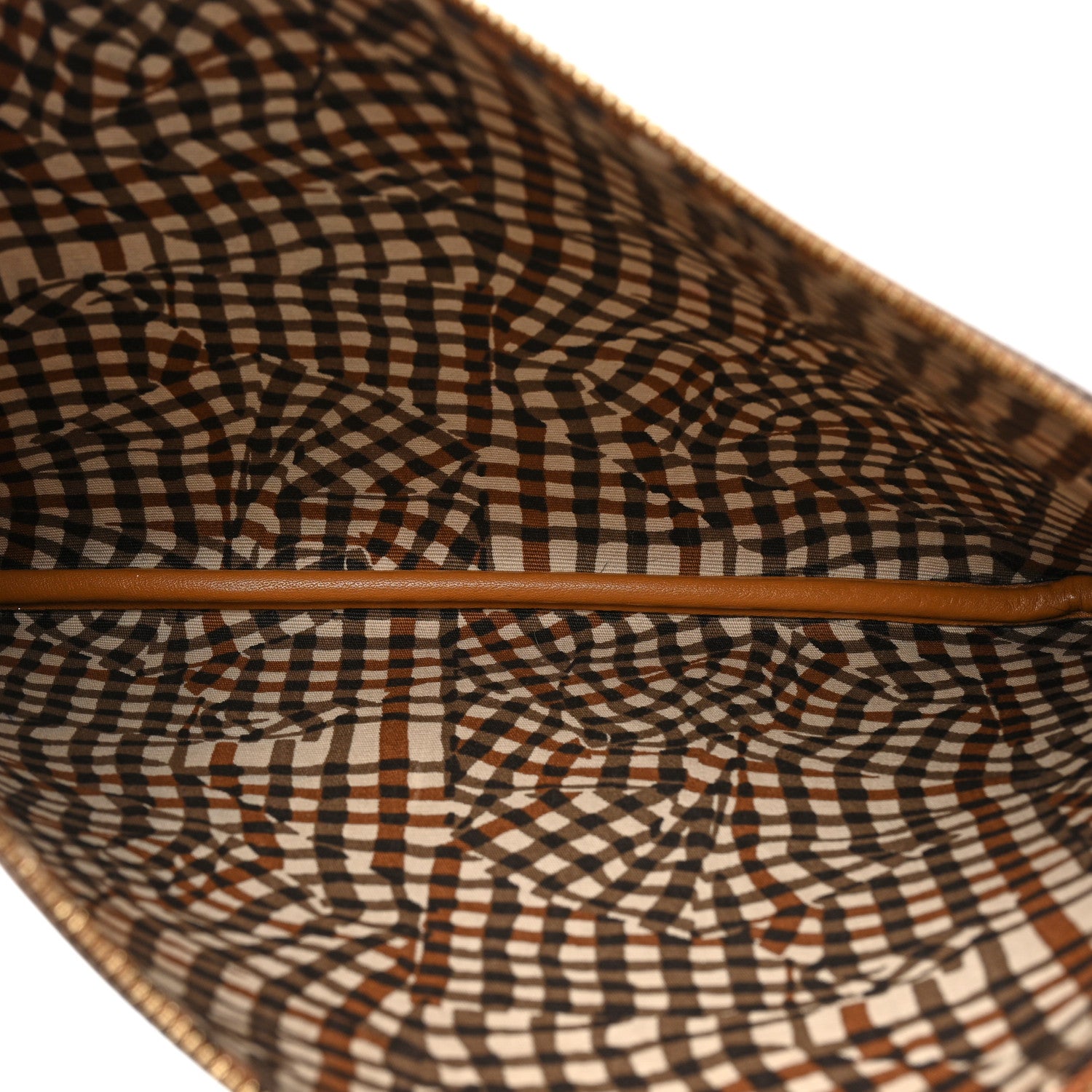 MCM Visetos Medium Liz Reversible Shopper Tote Cognac 9 of 23