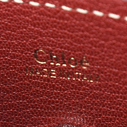 Chloe Shiny Calfskin Goatskin Mini Aby Bi-Color Bucket Fallow Pink 6 of 8