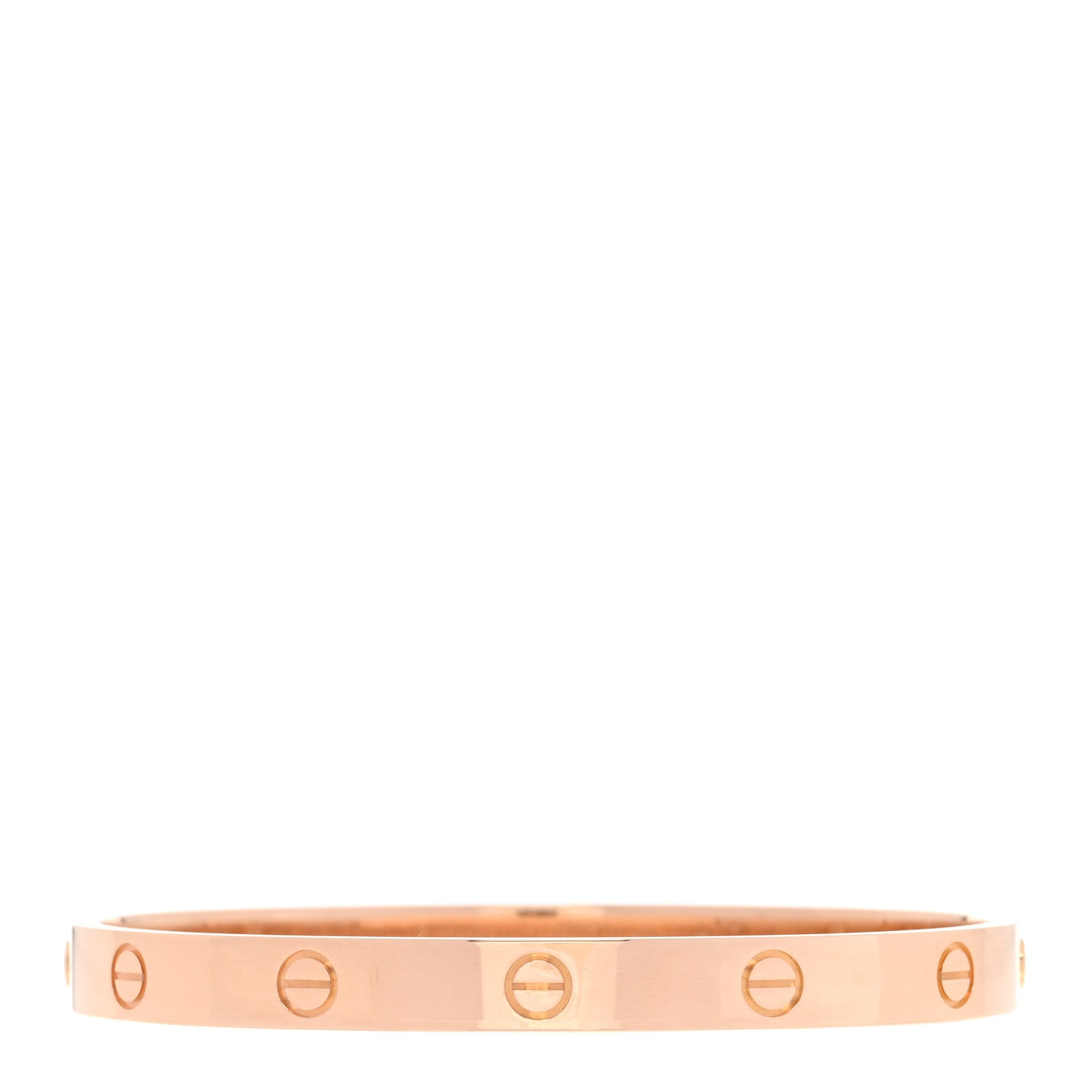 Cartier 18K Pink Gold LOVE Bracelet 18 2 of 5