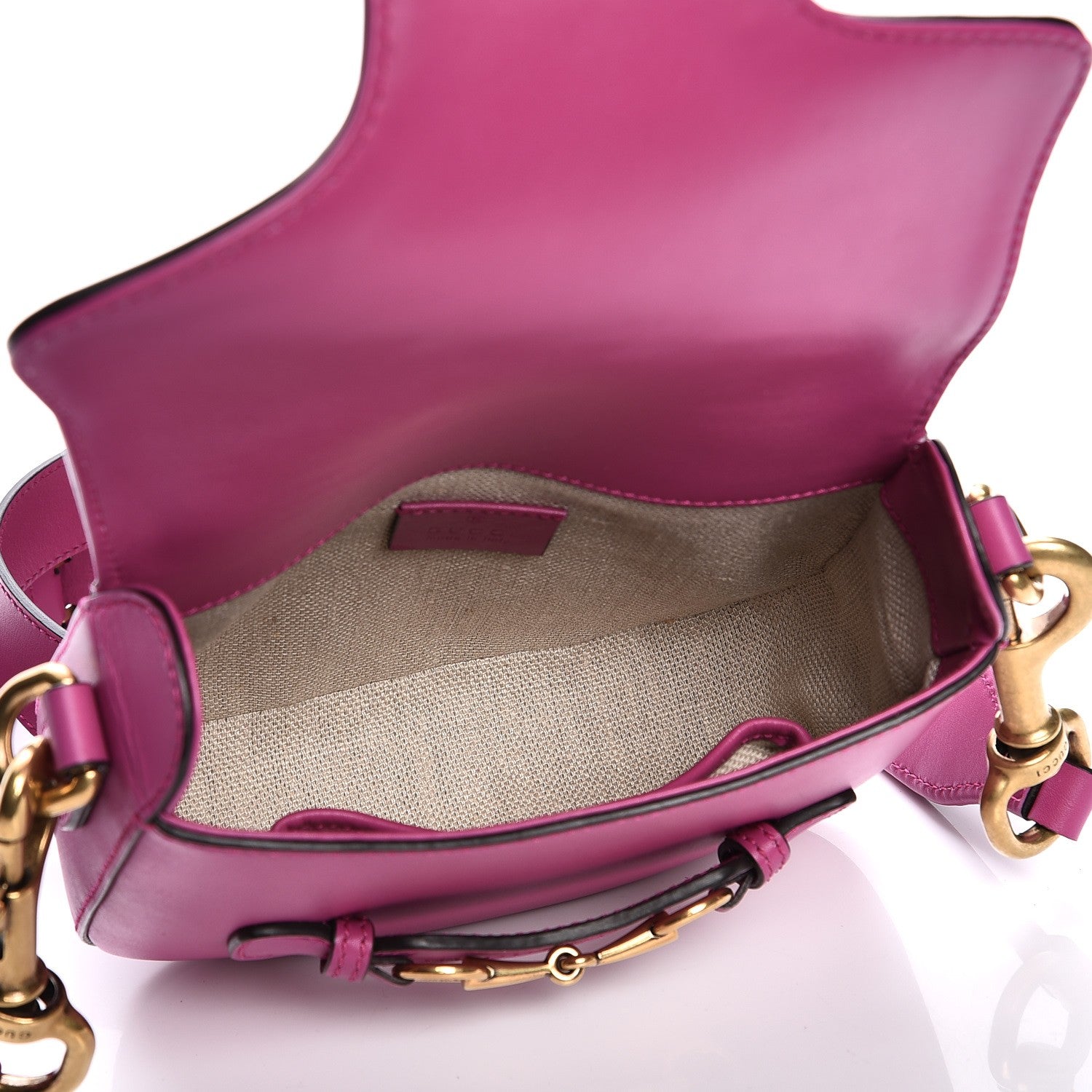 Gucci Ruinart Calfskin Small Lady Web Shoulder Bag New Rosette 7 of 10
