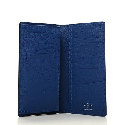Louis Vuitton Taigarama Brazza Wallet NM Cobalt 5 of 8