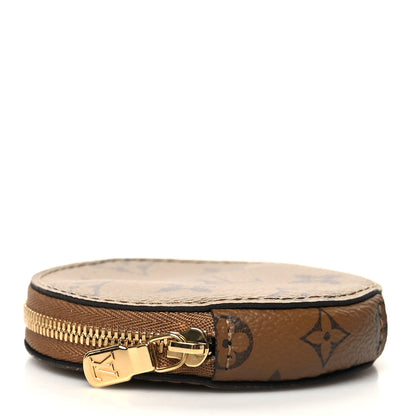 Louis Vuitton Reverse Monogram Bandouliere Round Coin Purse 4 of 7