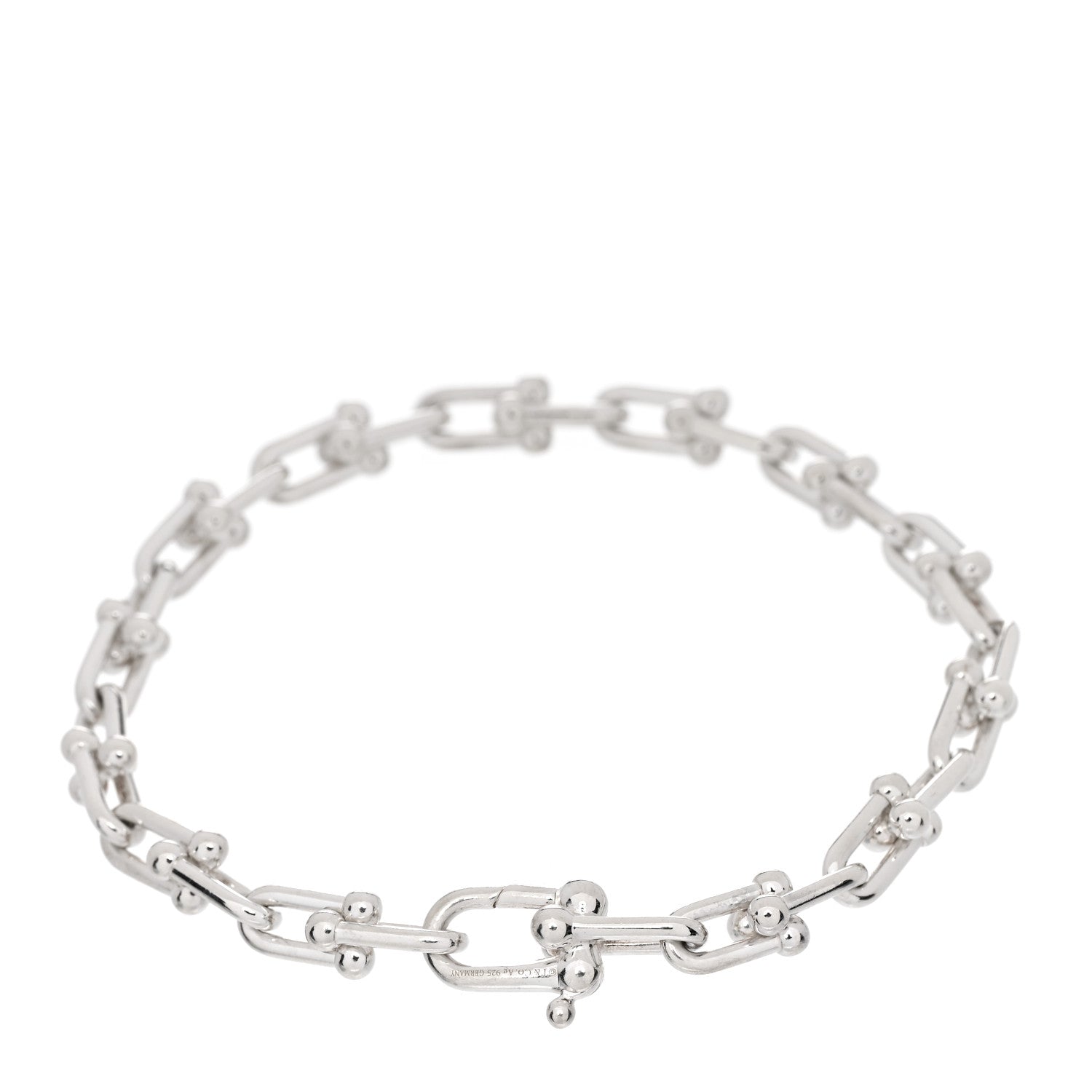 Tiffany Sterling Silver Small HardWear Link Bracelet 2 of 3