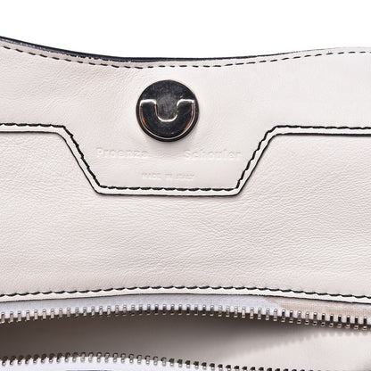 Proenza Schouler Calfskin Curl Satchel Optic White 6 of 12