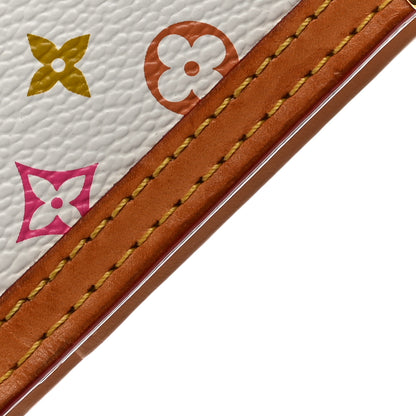 Louis Vuitton Monogram Multicolor Small Ring Agenda Cover White 10 of 10
