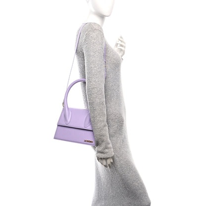 Jacquemus Smooth Calfskin Le Grand Chiquito Lilac 2 of 9
