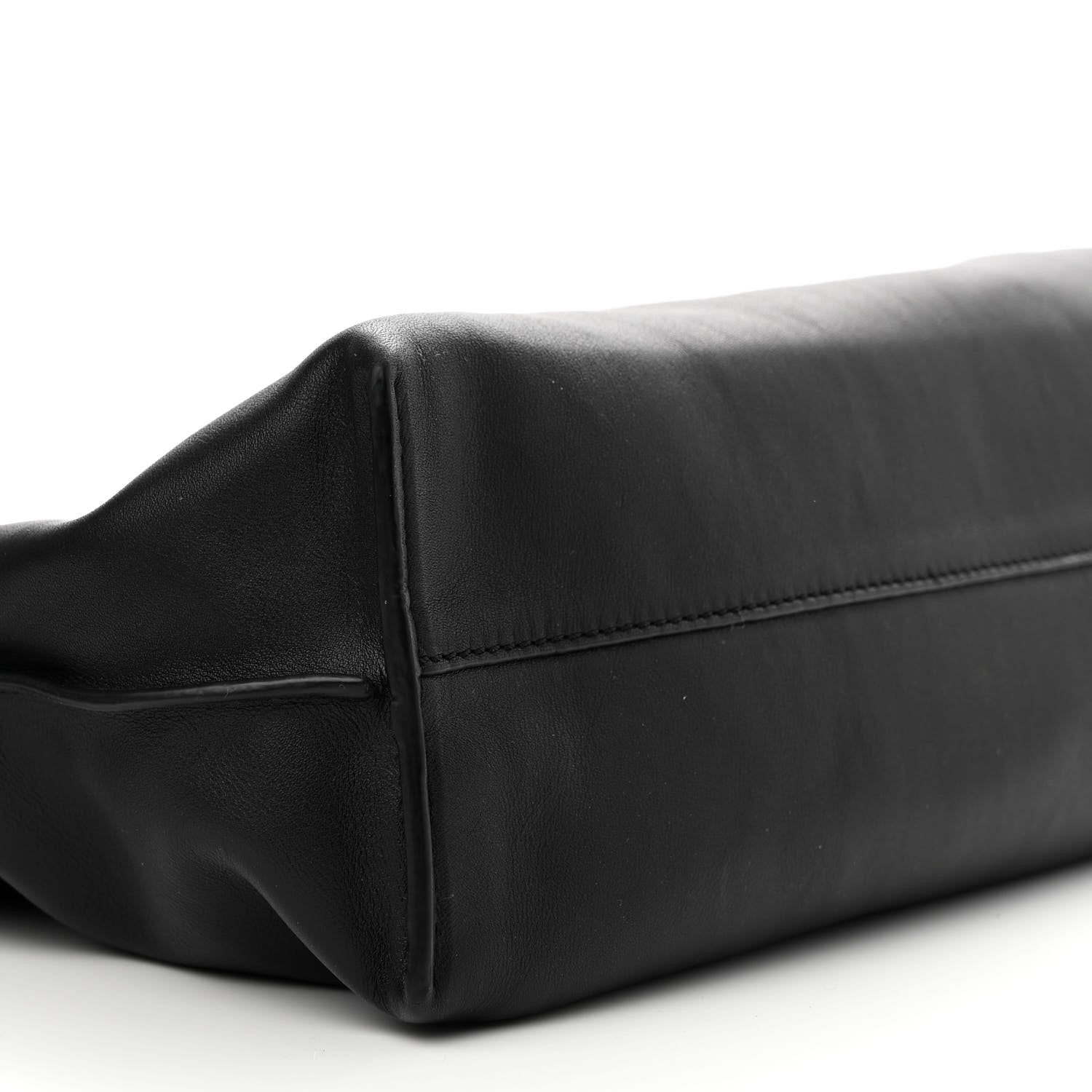 Loewe Nappa Flamenco Knot Clutch Black 9 of 10