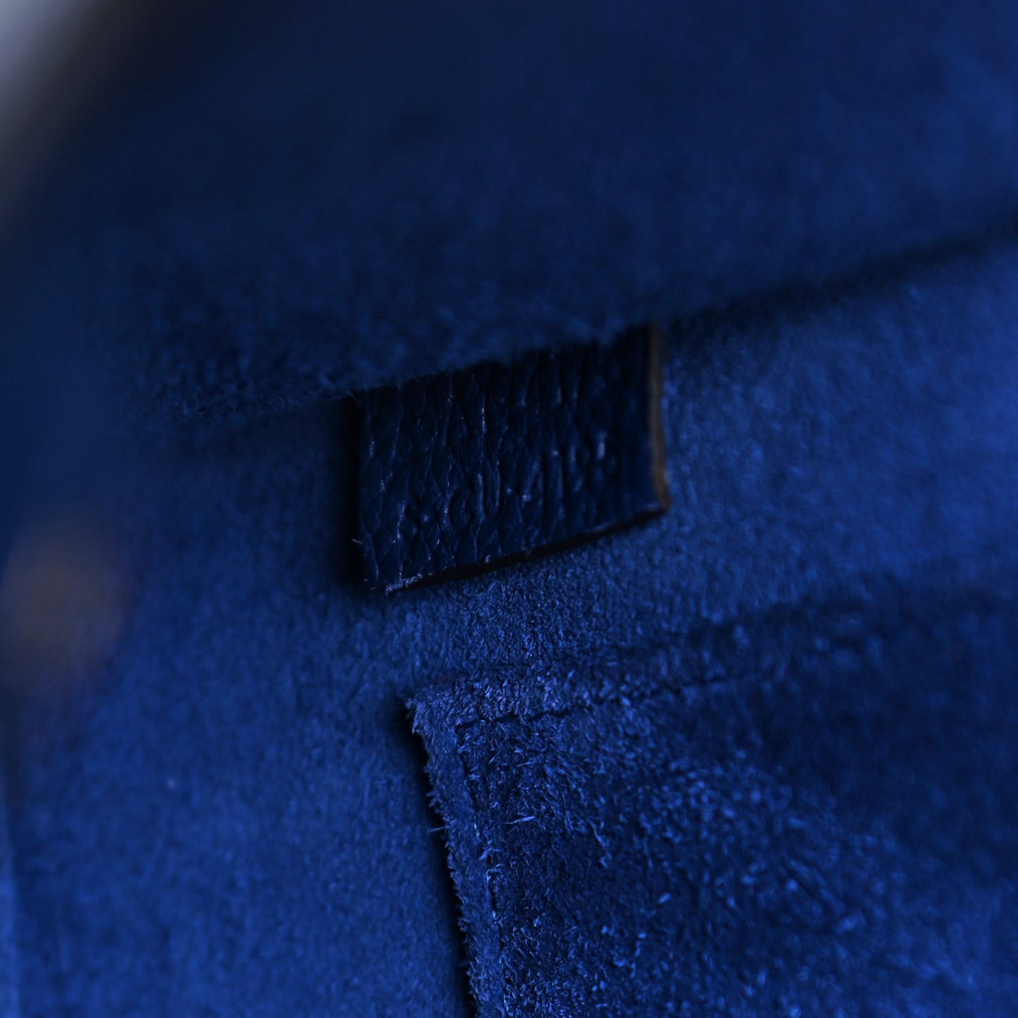 Palmelato Calfskin Nano Luggage Indigo
