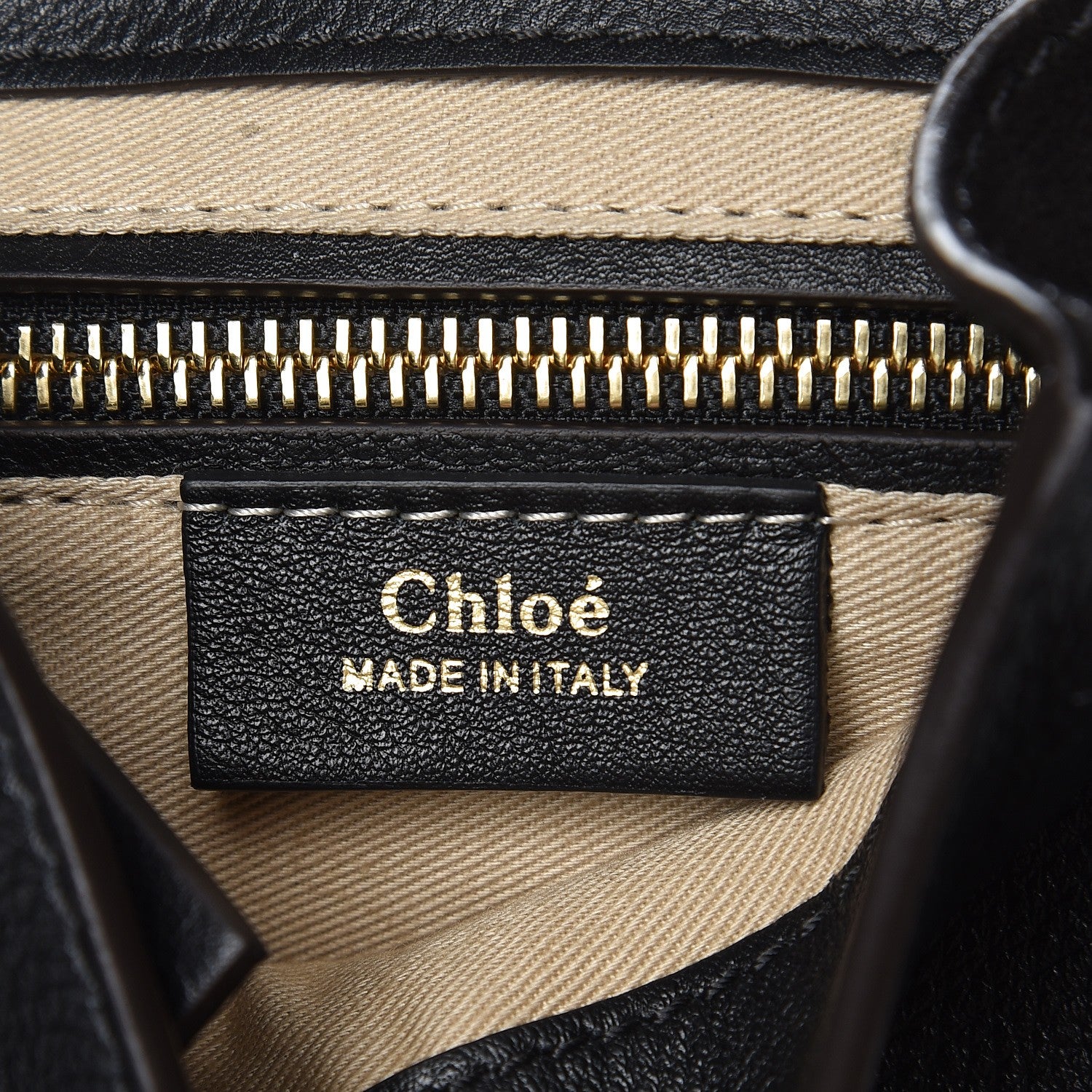 Chloe Suede Calfskin Small Faye Backpack Black 6 of 9
