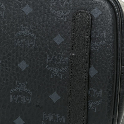 MCM Visetos Medium Liz Reversible Shopper Tote Black 12 of 22