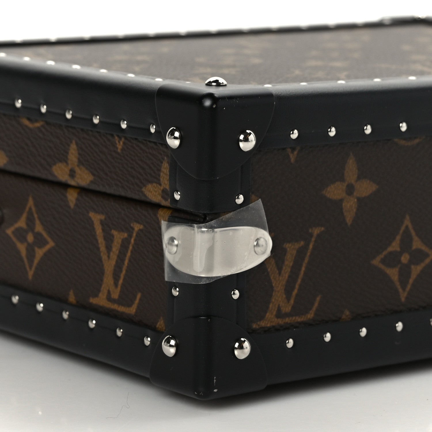 Louis Vuitton Monogram Macassar Clutch Box 7 of 8