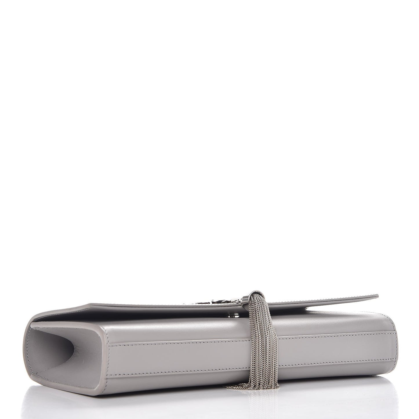 Calfskin Classic Monogram Tassel Clutch Souris