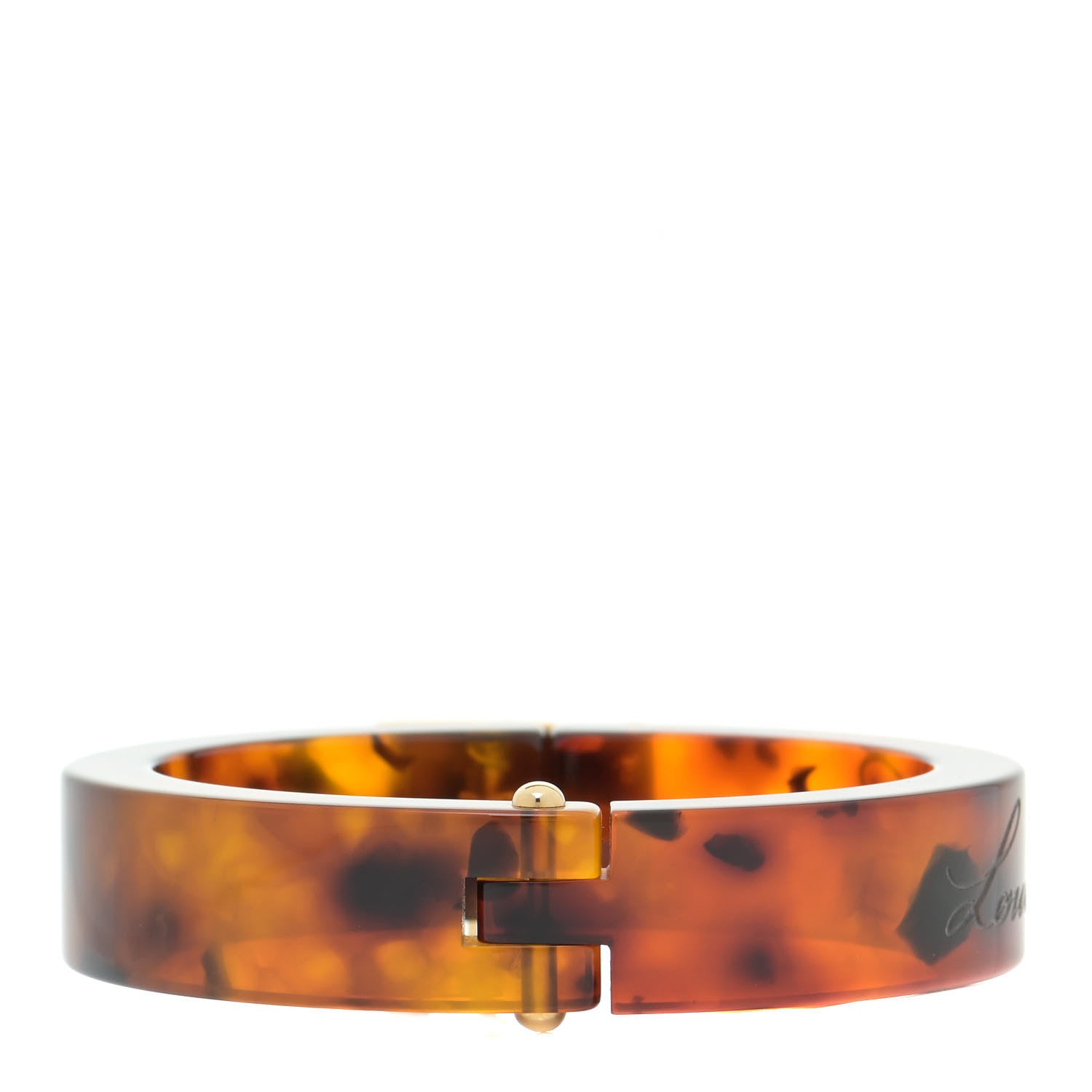 Louis Vuitton Lock Me Bracelet Ecaille 2 of 8