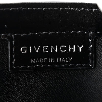 Givenchy Box Calfskin Mini Cut Out Shoulder Bag Black 6 of 11