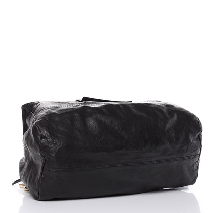Givenchy Washed Lambskin Large Studded Pandora Black 4 of 10