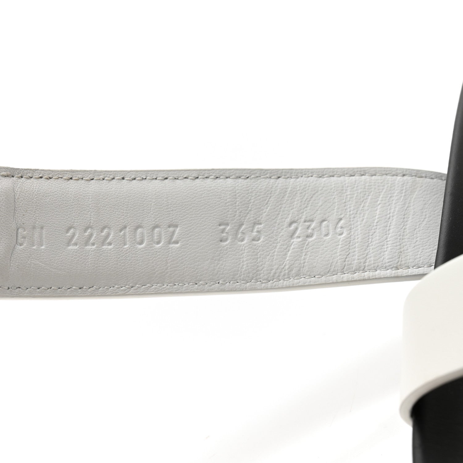 Hermes Calfskin Womens Chypre Sandals 36.5 White 7 of 12