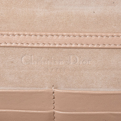 Christian Dior Grained Calfskin Diorama Wallet on Chain Pouch Nude 6 of 17