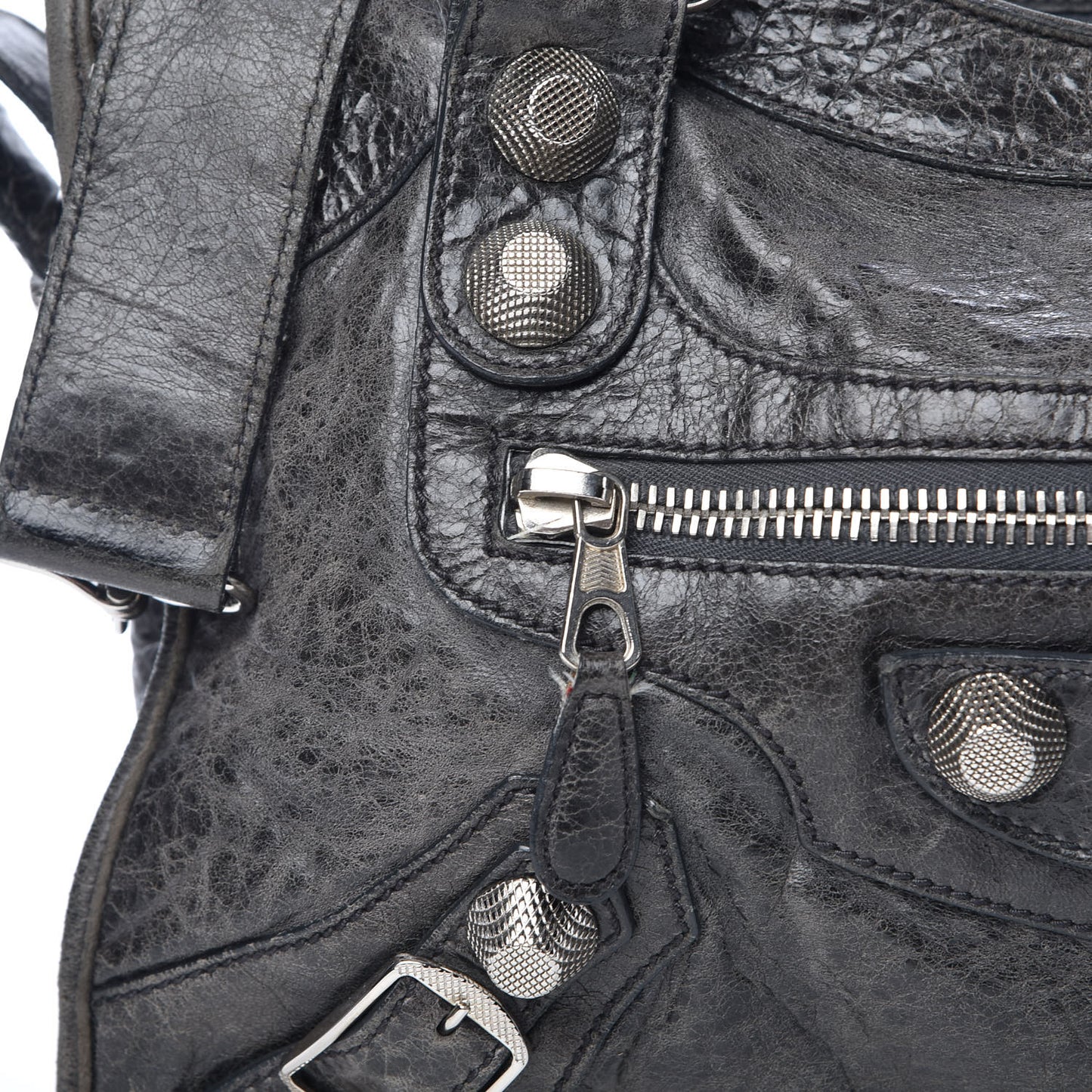 Agneau Giant 21 Silver Hardware City Anthracite