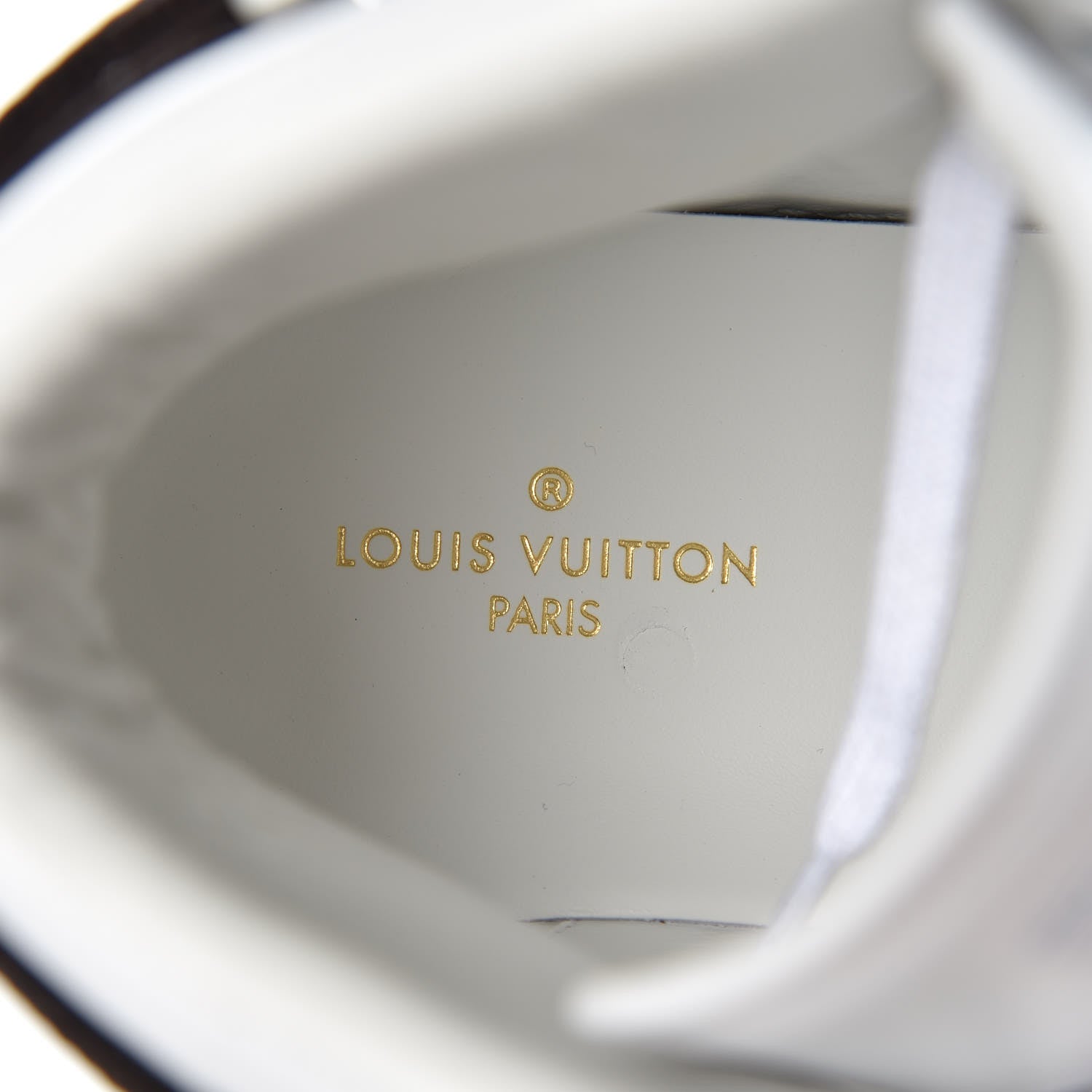 Louis Vuitton Calfskin Monogram Rivoli High Top Sneakers 10 White 6 of 8
