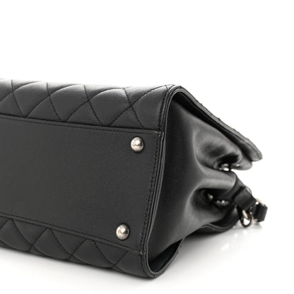 Chanel Caviar Quilted Medium CC Bucket Bag Black 10 of 11
