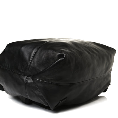 Saint Laurent Lambskin Drawstring Backpack Black 8 of 14