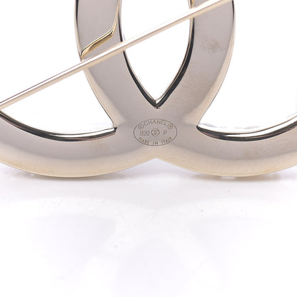 Chanel Pearl Crystal Bright Young Thing CC Brooch Gold 4 of 5