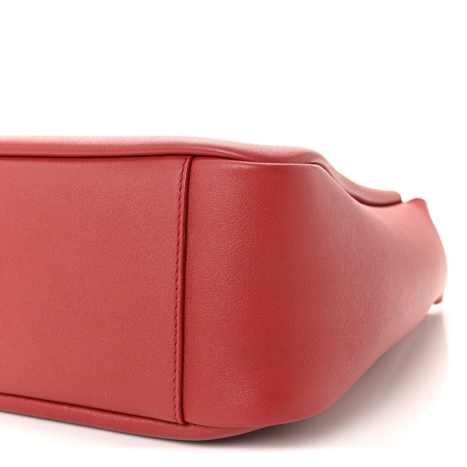 Saint Laurent Smooth Calfskin Small Le 5 A 7 Soft Hobo Red Danger 9 of 9