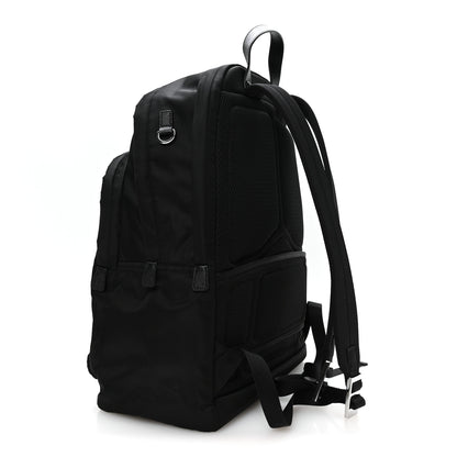 Prada Re-Nylon Saffiano Zip Backpack Black 3 of 9