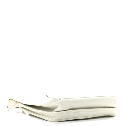 Hermes Taurillon Clemence Evelyne III PM White 4 of 19