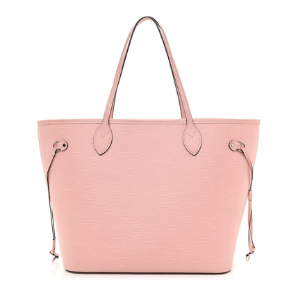 Louis Vuitton Epi Neverfull MM Rose Ballerine 3 of 10